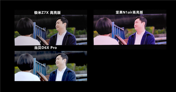 高亮版和坚果N1 Air高亮版怎么选 看实测麻将胡了试玩当贝D6x Pro、极米Z7X(图4)